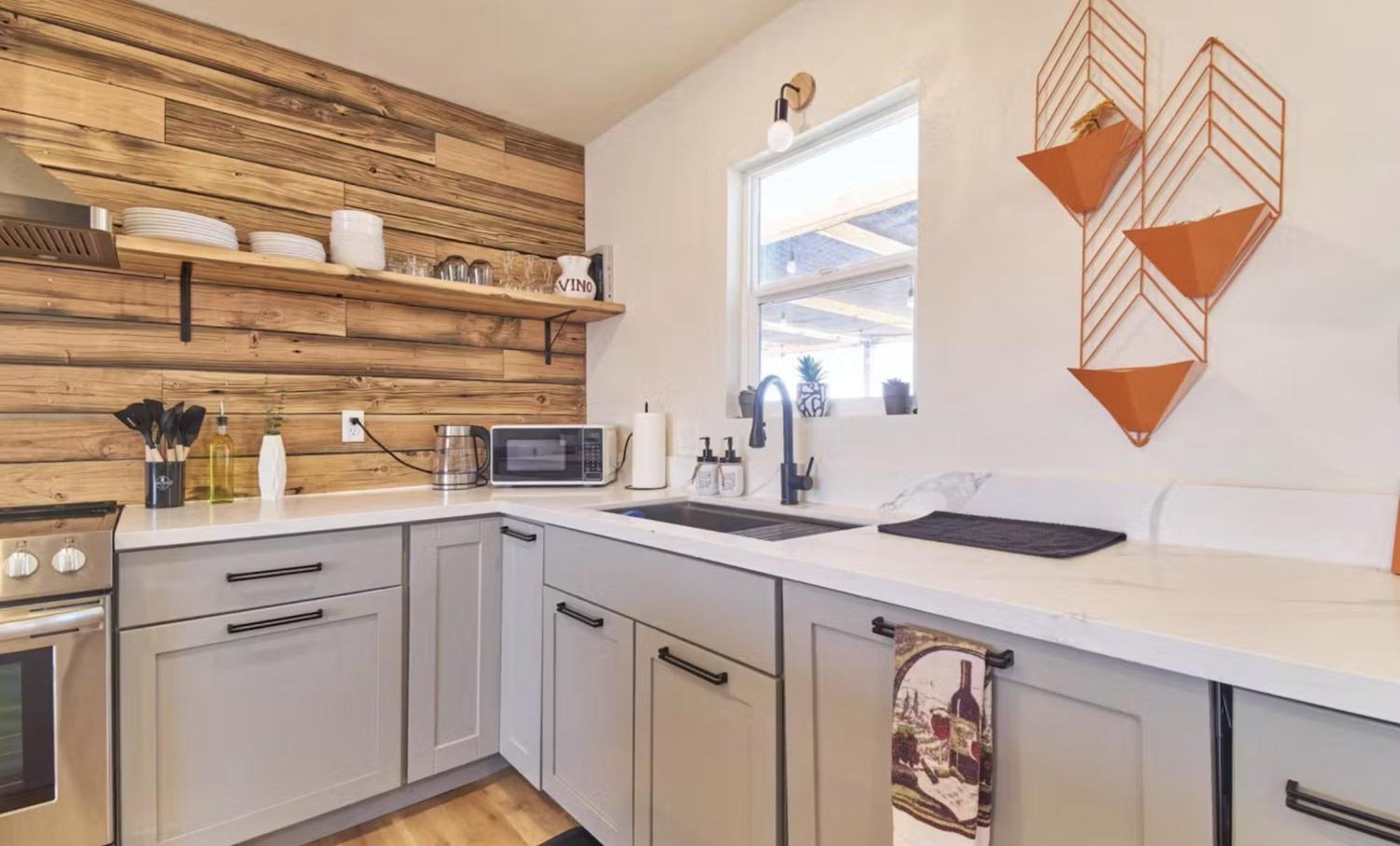 Twin Palms Desert Getaway - Jacuzzi, Fire Pit, Meditation Room & More Joshua Tree Buitenkant foto