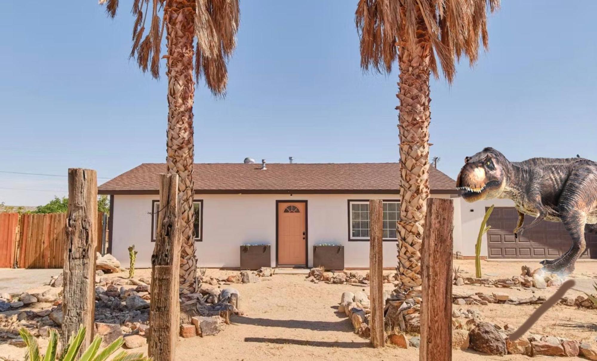Twin Palms Desert Getaway - Jacuzzi, Fire Pit, Meditation Room & More Joshua Tree Buitenkant foto